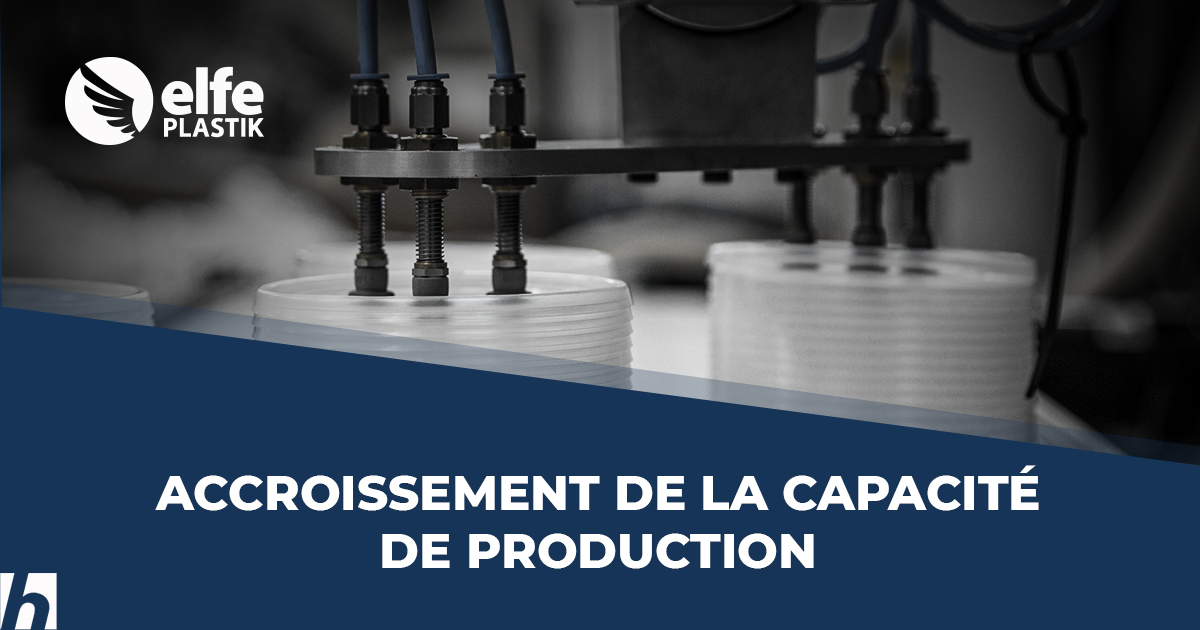 Accroissement de la capacité de production